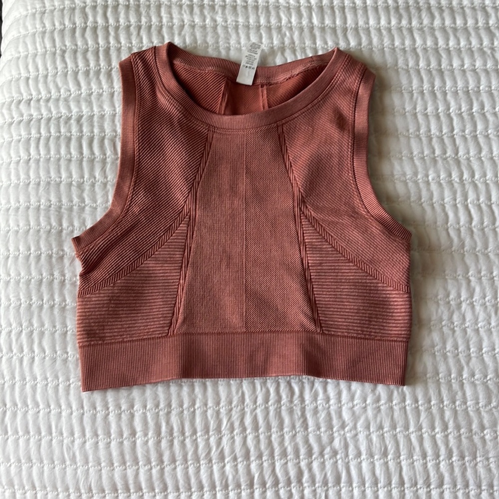 Offline By Aerie Stretch Ribbed Crop Top